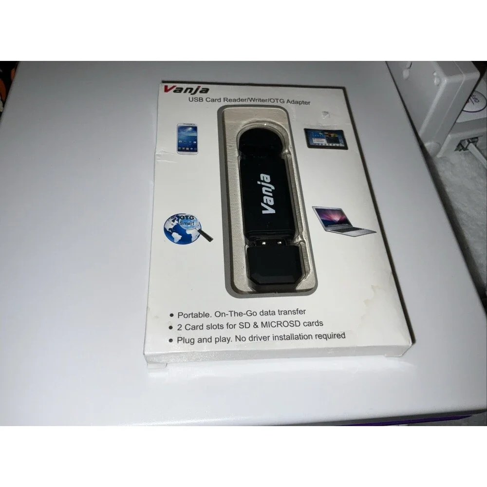 Vanja USB Type C SD Card Reader, USB 3.0 Micro SD Card Reader OTG Adapter New